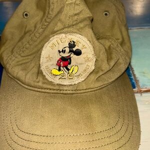 Authentic Disney World Mickey Mouse Baseball Hat